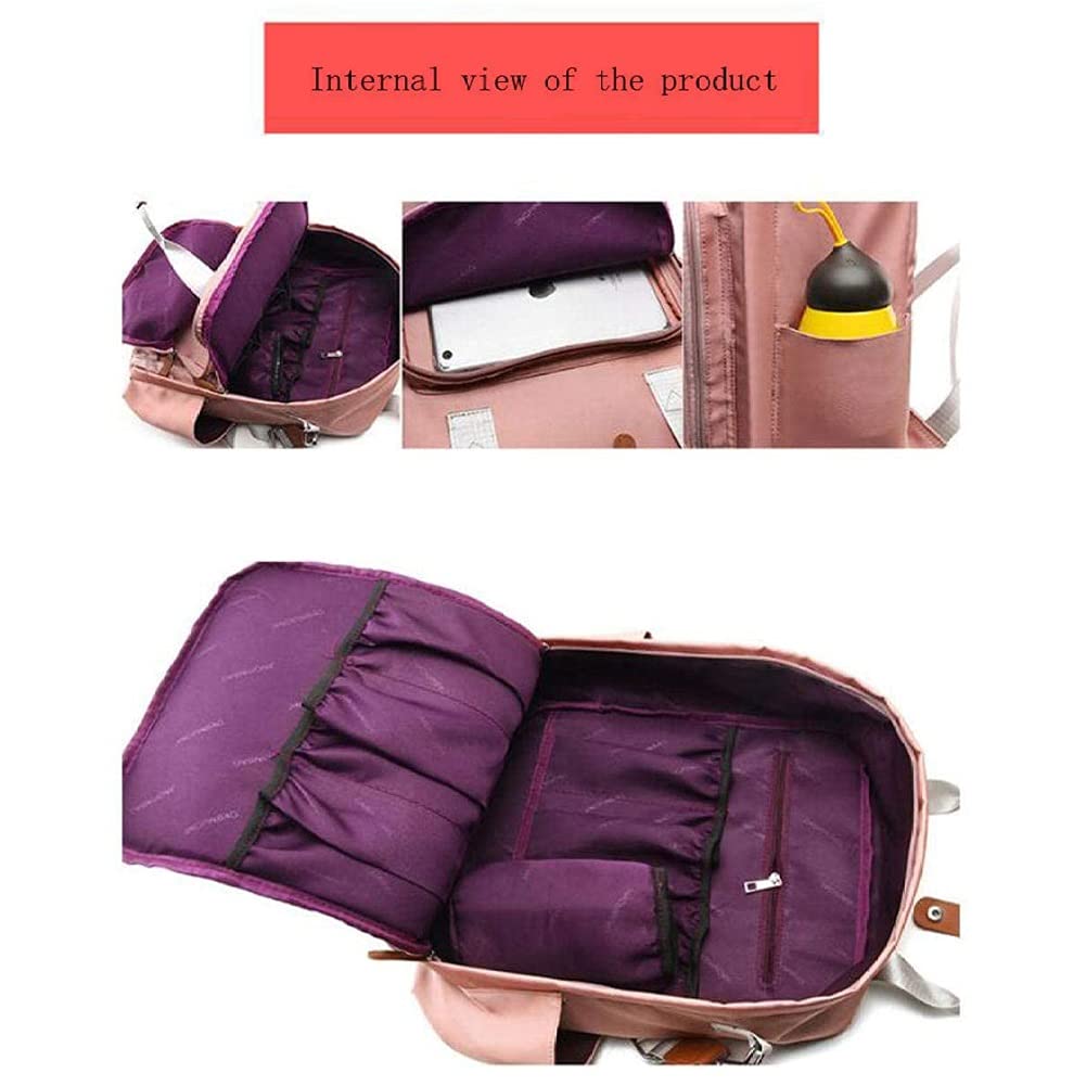 Zaino Mamma Multifunzione, Neonato Fasciatoio Bambino Impermeabile Borsa Grande capacità, Borsa Fasciatoio Passeggino Universale, 2 Tasche isolanti Bottiglia per Viaggiare papà (Color : Blue)