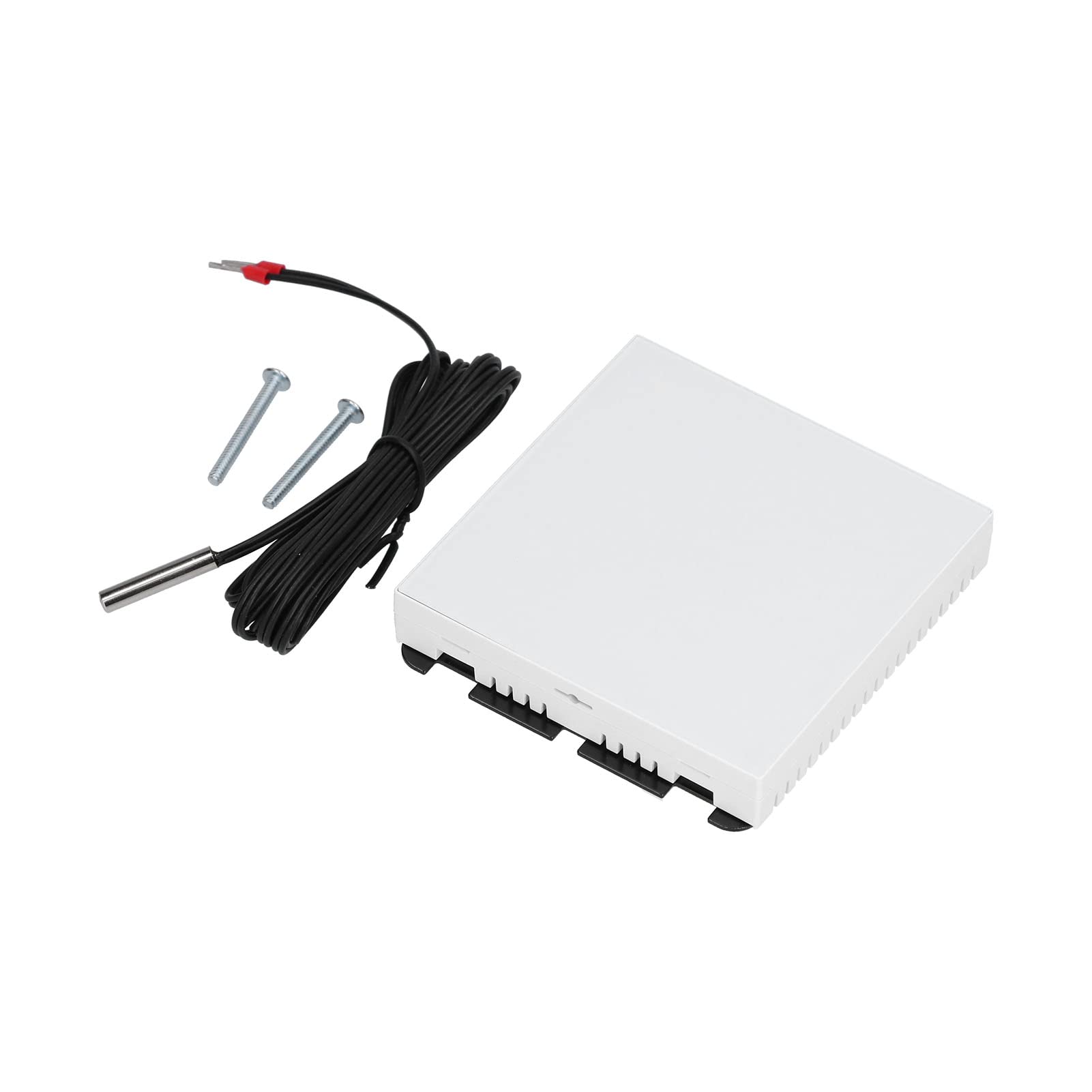 Programmierbarer Digitaler Thermostat, Intelligenter Temperaturregler für Heimheizung, WiFi-Verbindung, Weiß, 86 X 86 Mm (16A an Elektroheizung angeschlossen 90-240V)