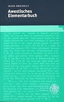 Awestisches Elementarbuch 3825306267 Book Cover