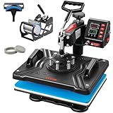 VEVOR 5 in 1 Heat Press Machine 12x15 In...