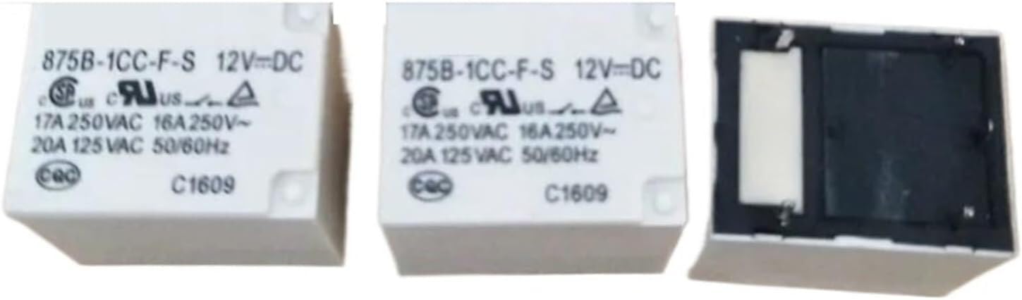Relais de rechange 875B-1CH-F-C-12VDC 5 broches pour domotique et chauffage