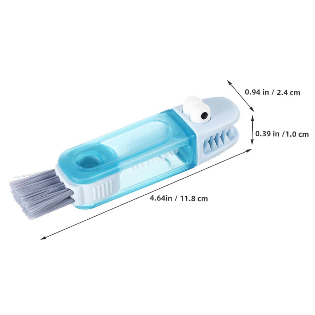 Unomor Cup Lid Cleaning Brush Set Bottle Gap Cleaner Lid Cleaner Household Groove Brush Multi-function Portable