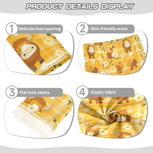 KLL Satanism and Occultism in Retro Style Toddler Girls Cotton Pants Casual Full Length Sweatpants Exercise3