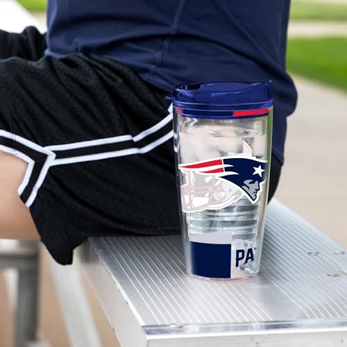 Image of Rico Industries NFL Football Double Wall Classic 16oz Or 20oz Tritan Tumbler W Lid