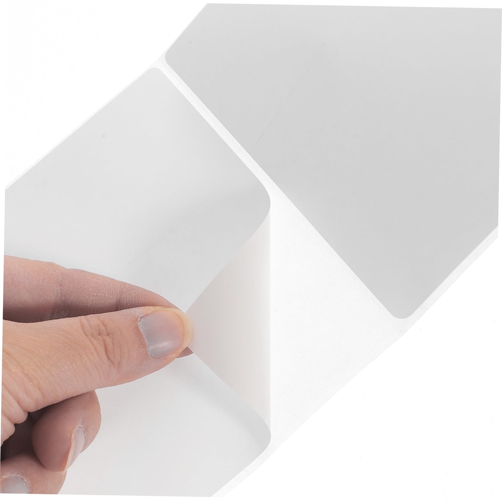 Angoily Étiquettes Autocollantes Thermiques 500 Pcs Papier Imprimable pour Étiquettes, Format 4x6 Po, Résistant et Polyvalent, pour Bureau et Logistique