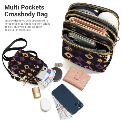 Image of YINHEXI Small Crossbody Bags for Women, Mini Cell Phone Wallet Purse, Shoulder Bag for Women and Men