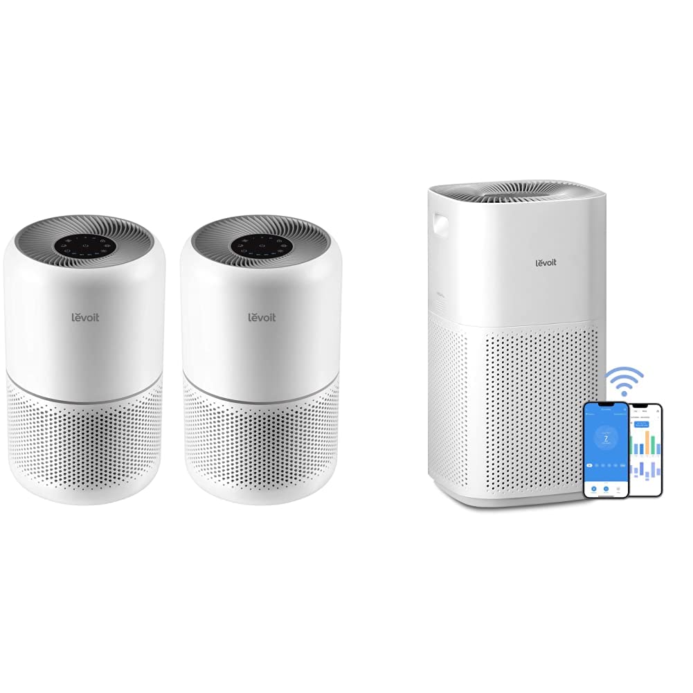 LEVOIT Air Purifiers for Home Allergies Pets Hair Dust Smoke Pollutants Odor Removal Covers Up to 1095 Sq