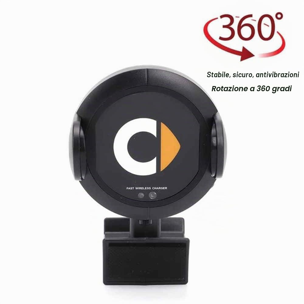Supporto per Telefono da Auto per Smart 453 Fortwo Forfour, Supporto di Ricarica Wireless con Sensore Automatico, Supporto Intelligente a Infrarossi per Telefono Cellulare Regolabile per Cruscotto