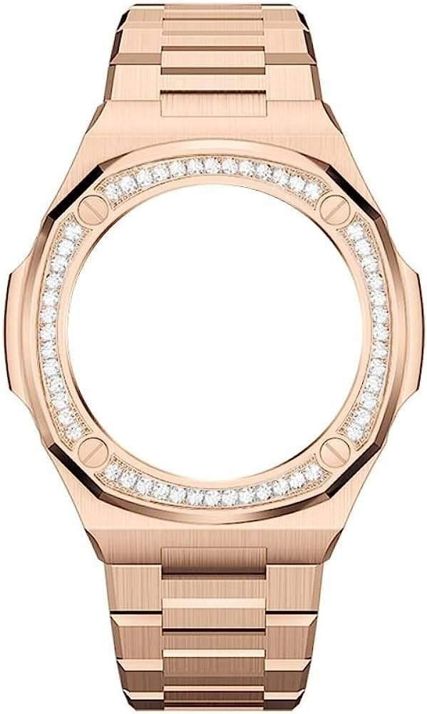 Upgrade Watch Mod Kit Stainless Steel One-piece Watch Case And Band for Men，For GA2100 Retrofit Replacement Accessories Suitable