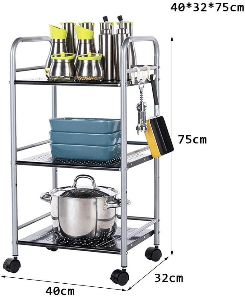 Étagère de cuisine micro-ondes pour libérer le plan de travail - 4