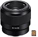 Sony FE 50mm F1.8 Full-Frame E-Mount Lens Bundle with Sandisk 32GB Extreme SD Memory UHS-I Card