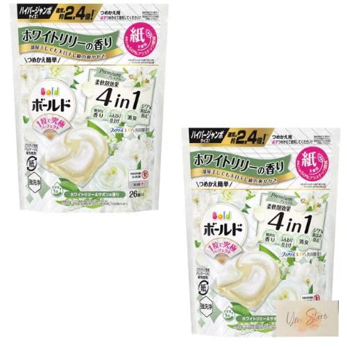Amazon.co.jp: 【販路限定】ボールド ジェルボール4D ホワイトリリー
