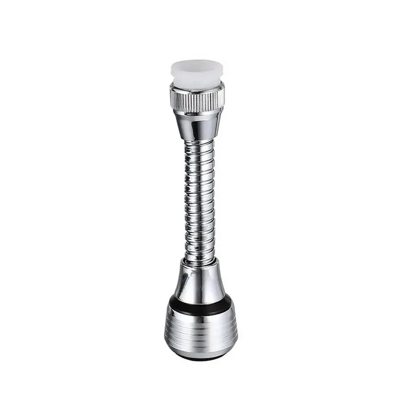 Djskldf 1Pc Tap Spray Head Kitchen Stainless Steel Faucet Sprinkler Water-Saving Device Lengthening Rotating Splash Proof Spray Extender Bubbler