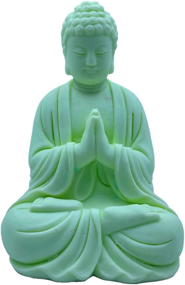 Big Size Buddha Candle Molds Decorating Resin Concrete Crafts Molds 3D Silicone Mold for Candle Wax Epoxy Gypsum Craft Making