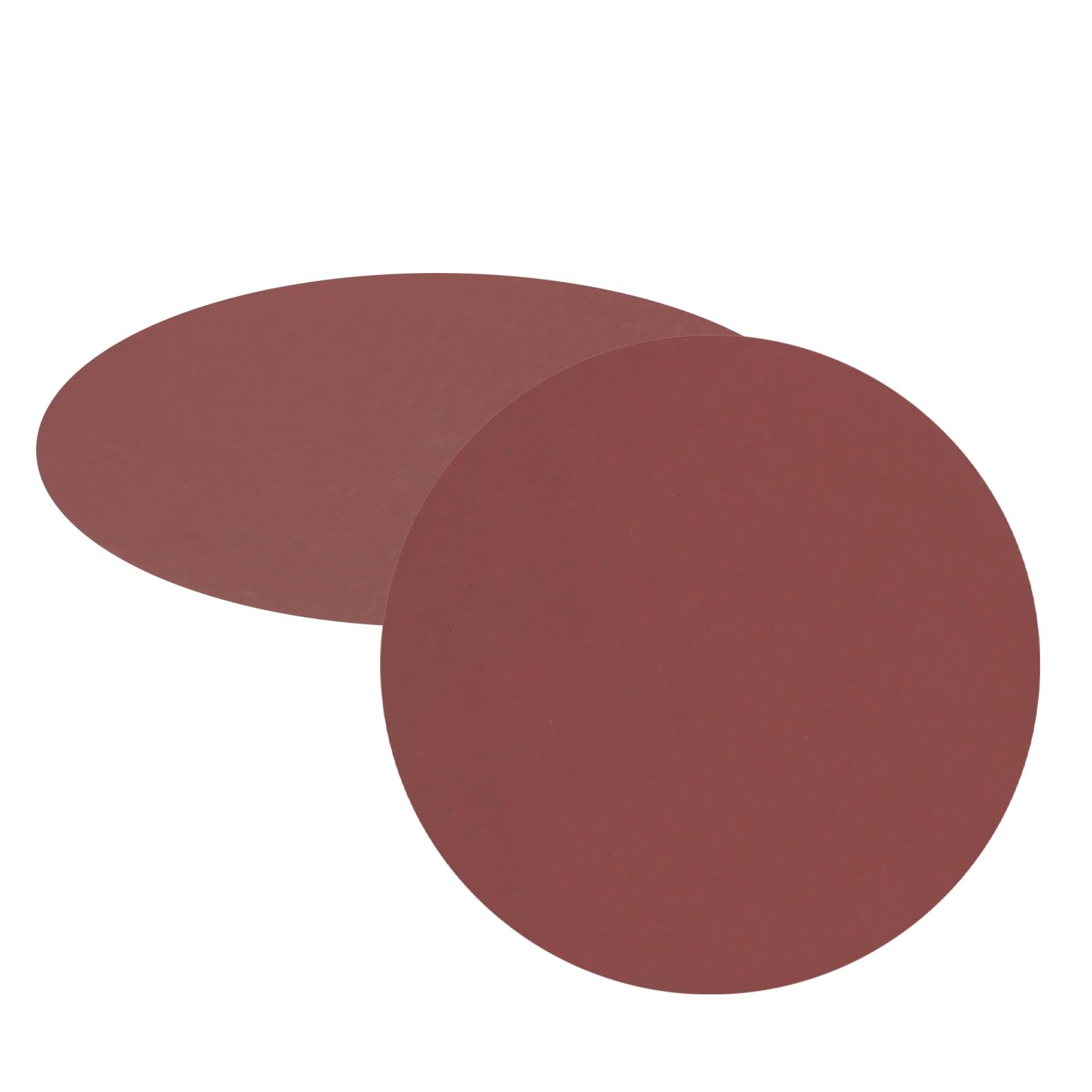 sourcing map 2pcs 250mm Sanding Discs, 2000 Grits Aluminum Oxide Hook and Loop Stick Back Sandpapers, No-Hole Round Wet/Dry Sander Papers, Sand Auto Car Paint, Wood, Metal