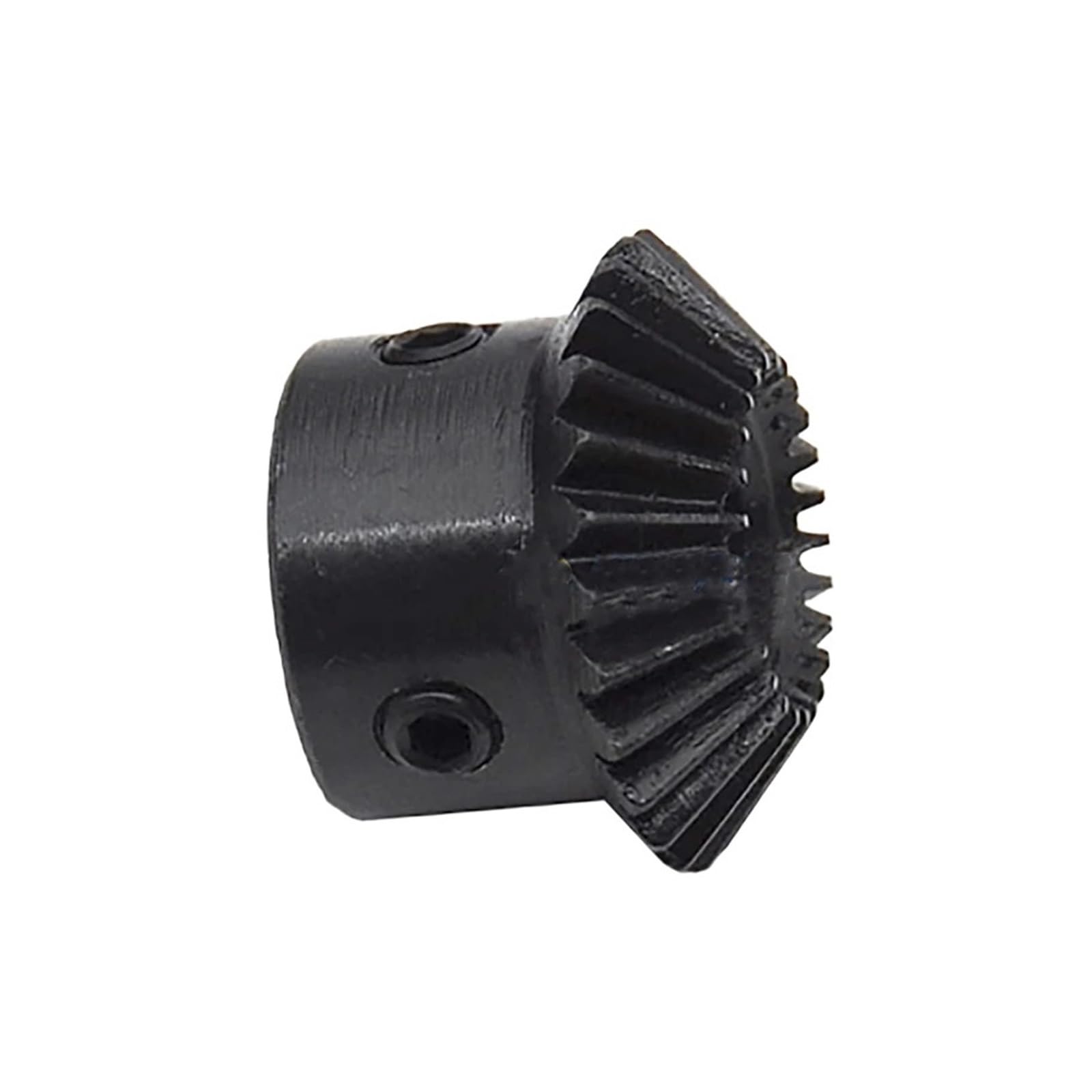Bevel Gear Pinion Hardware Mechanical 1pcs 1 Module Bevel Gear 20/25/30 Teeth 1M Bore 6/8/10/12mm 45# Steel Motor Bevel Gear Transmission Parts(10mm-25 Teeth)