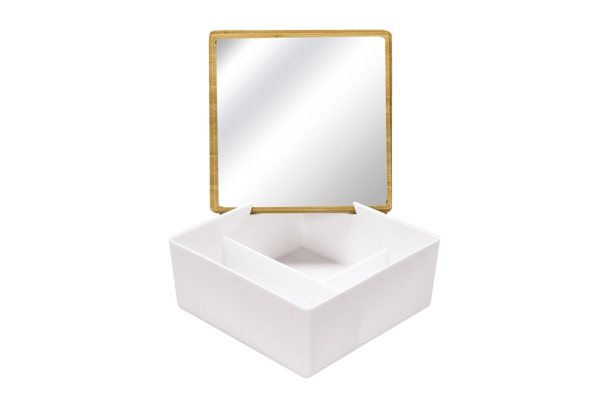 Kleine Wolke Textilgesellschaft Timber Cosmetic Box White S