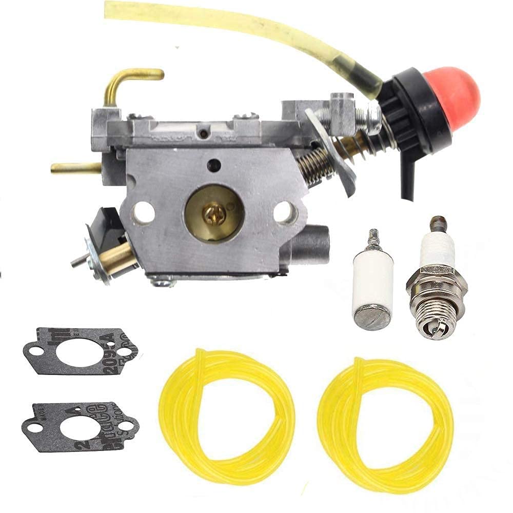 Shnile Carburetor Compatible with Husqvarna Weedeater Craftsman Gas Trimmer FX26SCE SST25CE W25CFK W25SB 967184401 Replace Zama C1U-W49B K056704 577135901 577135701 Carb