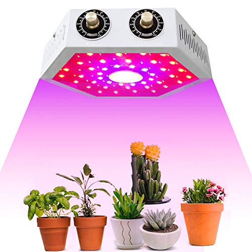 Preisvergleich Produktbild CCZMD Led Pflanzenwachstum Licht Vollspektrumgewächshaus Einpflanzen Licht LED-Fill-Licht Bestrahlungsbereich Von 1,5-2 Quadratmetern, Für Blumen Und Gemüse,243 * 210 * 50mm