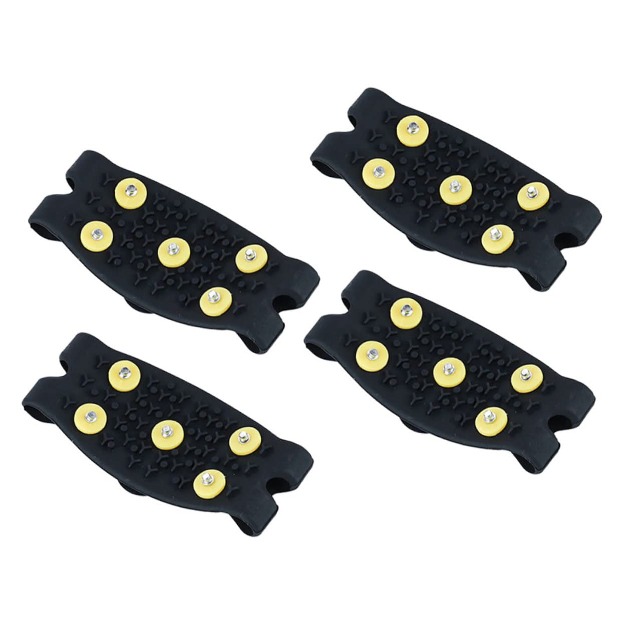 Crampons Chaussures Pliables 2 Paires Tpe Antidérapants Neige Verglas