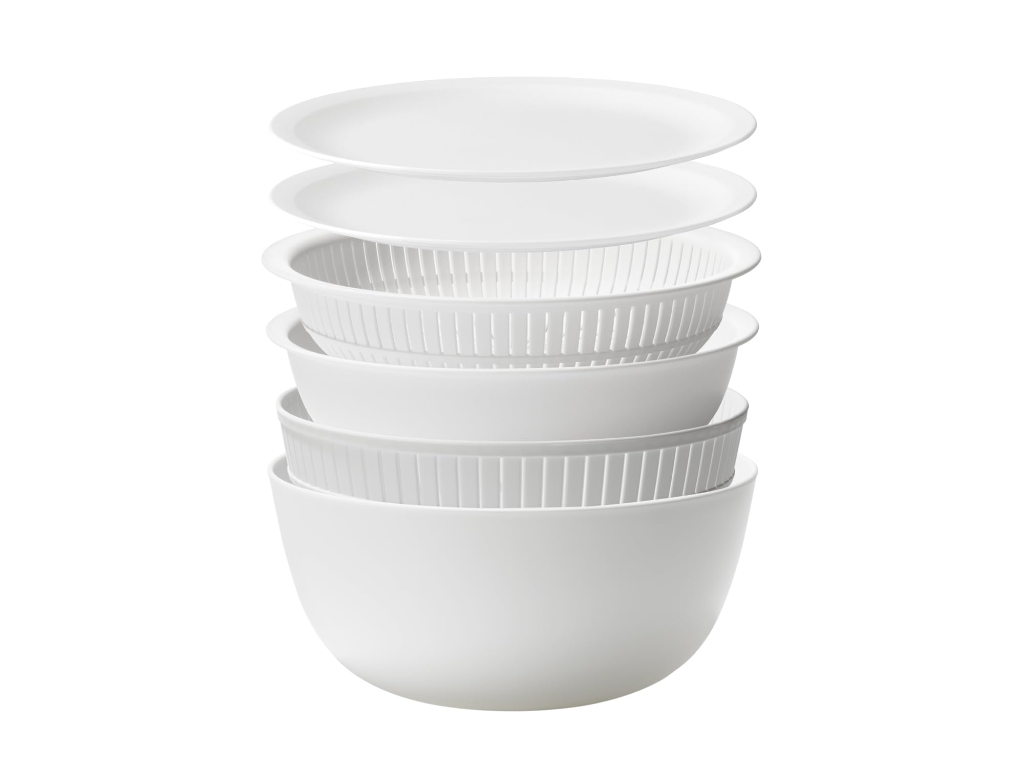 ライクイット (likeーit) ざる ボウル 電子レンジ対応 Colander…