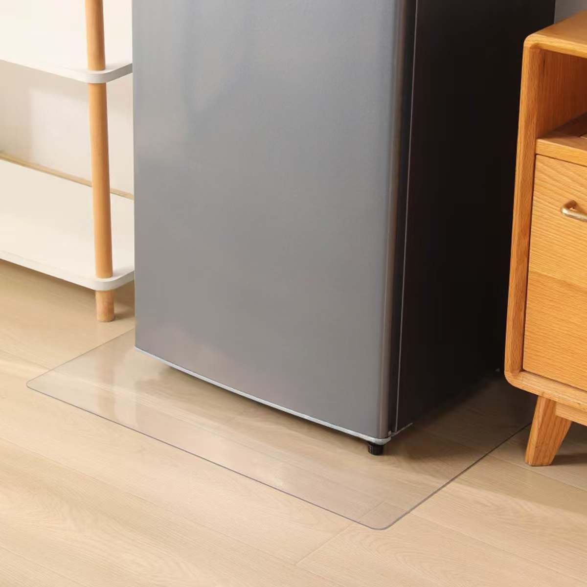 冷蔵庫 マット キズ防止 凹み防止 冷蔵庫マット 65×70cm 厚さ2.0mm…