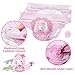Littleforbig Adjustable Hook-and-Loop Fastener Closure Adult Printed Cloth Back Diaper 10 Pieces - Little Beauty (Medium 28