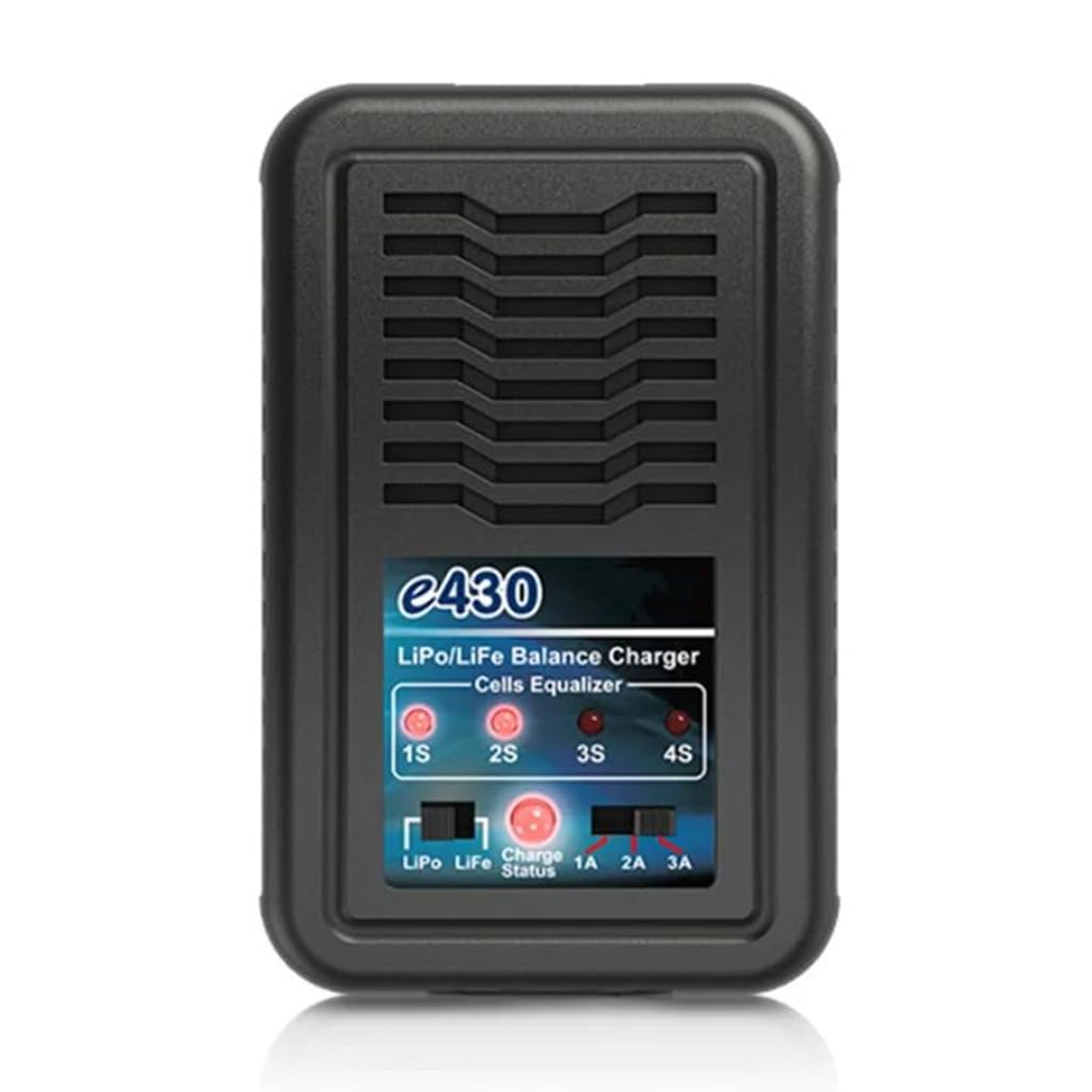 e430 2-4S LiPo Life Cargador de equilibrio de batería 3A 30W AC100V-240V para RC Car Boat Aircraft Drone Baterías Carga