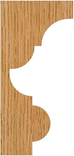 Miniatura 2 de Whiteside Broca clásica multiforma 3342 con diámetro grande de 2-1/4 pulgadas y longitud de corte de 1-7/8 pulgadas