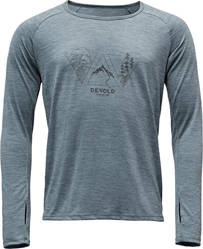 Preisvergleich Produktbild Devold Flø Man Shirt Glacier Melange L