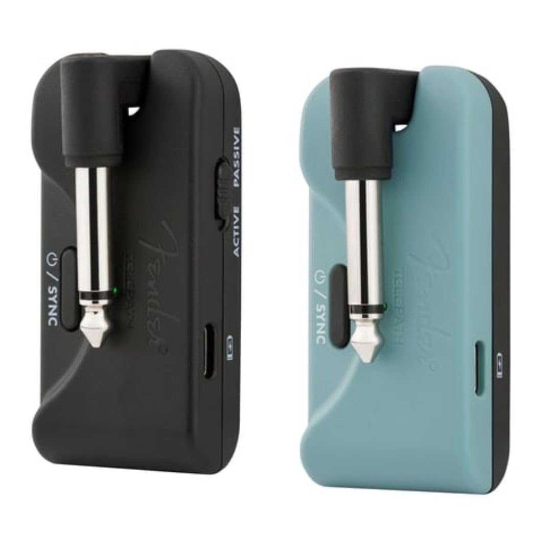 Fender Telepath Wireless System, Mystic Ice Blue and Black