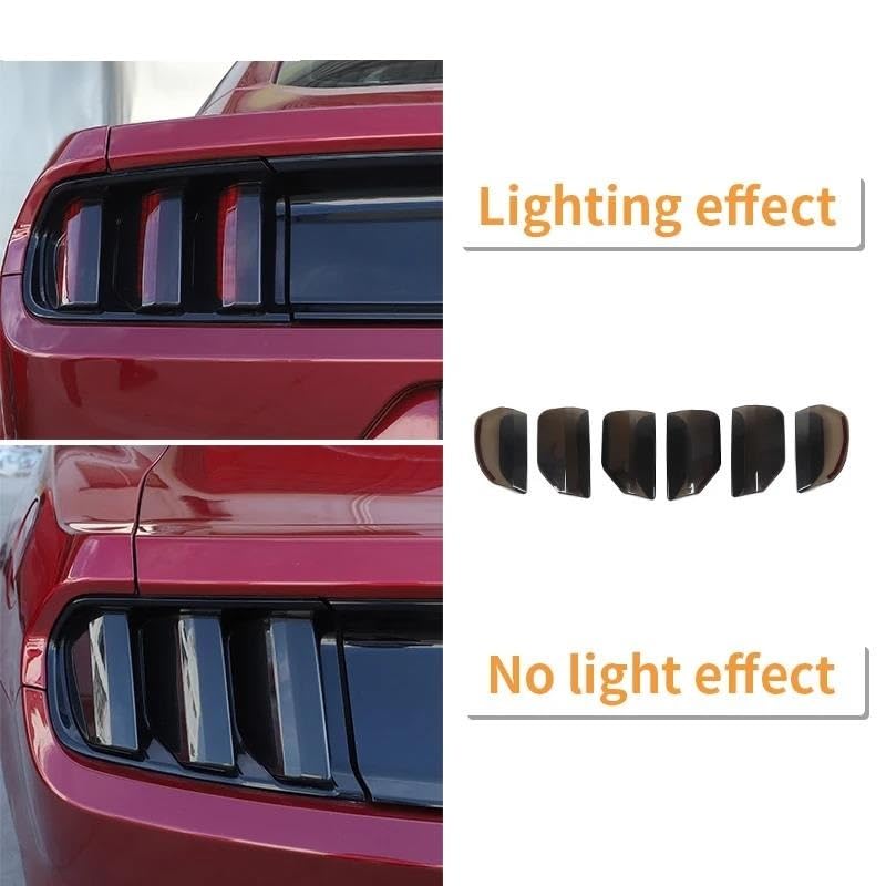 Boîtier feu arrière Mustang 2015-2017 coque ABS premium noir