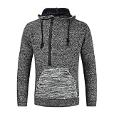 bicicletas dirt jump ajuste clásico Suéter de Hombre Trend Quarter Zipper Cordón con Capucha Jersey de Punto Casual Suelto al Aire Libre Sudadera Que combina con Todo M