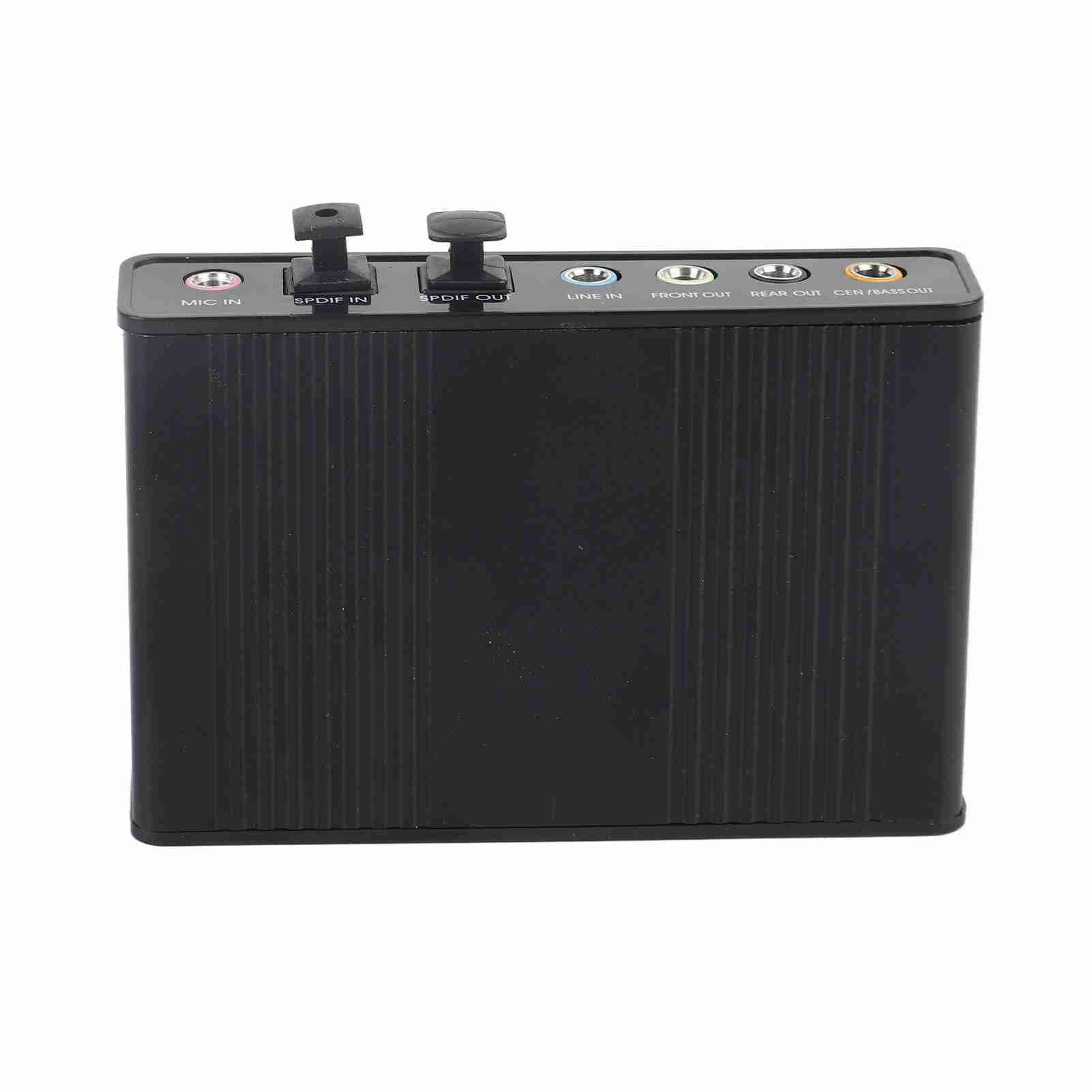 Bewinner Scheda audio esterna USB 5.1, scheda audio surround USB a 6 canali, adattatore audio ottico digitale SPDIF per computer portatile