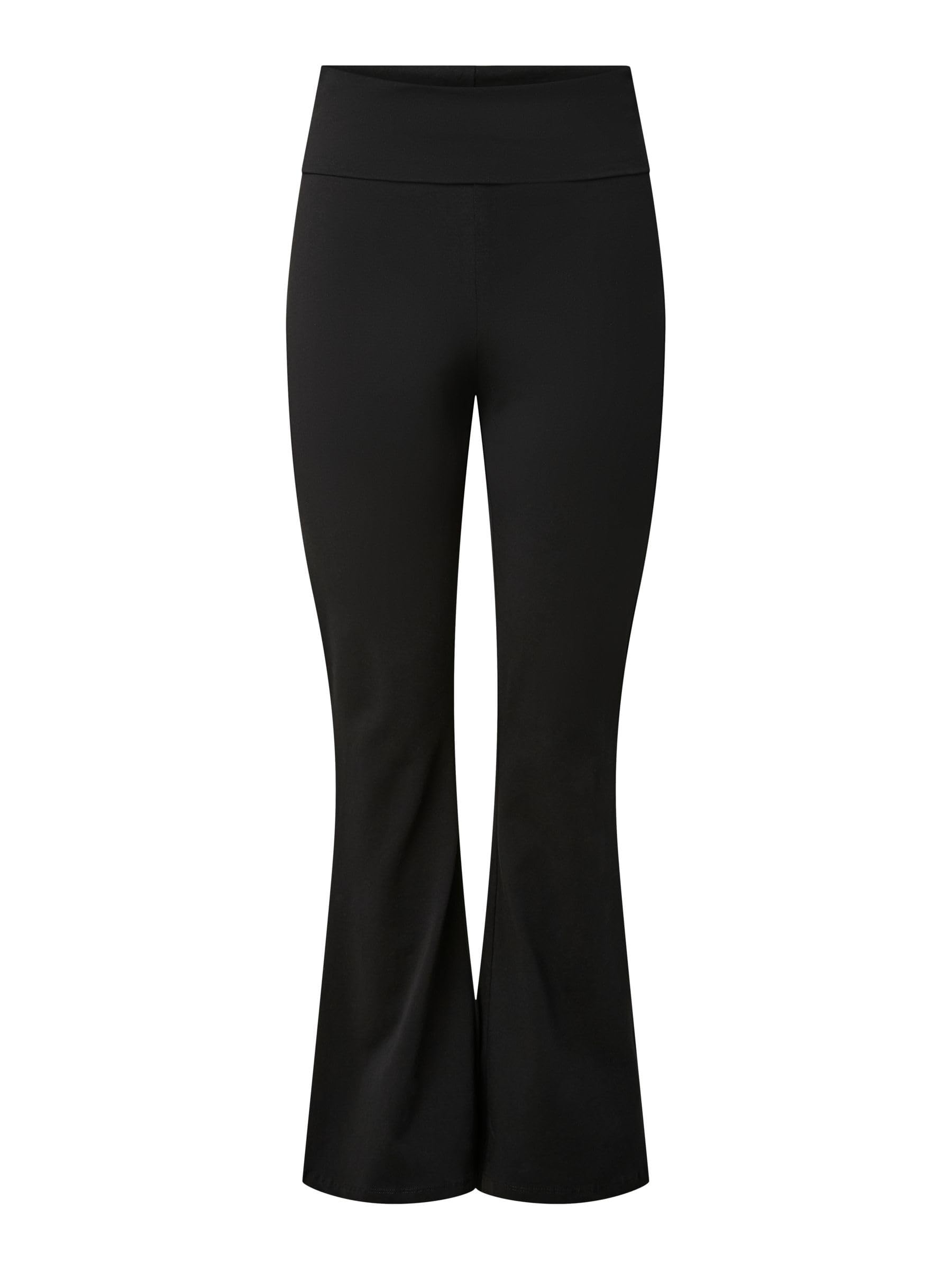 Pieces Women's Pcgeorgina Mw Flared Legging JRS D2D Pcgeorgina Mw Flared Legging JRS D2d, Black, XS