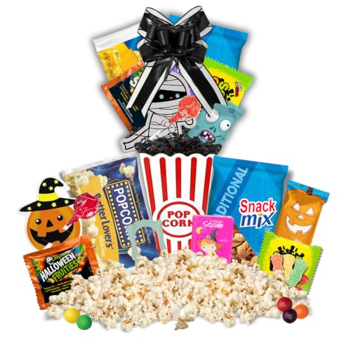 Halloween Movie Night Popcorn Bucket