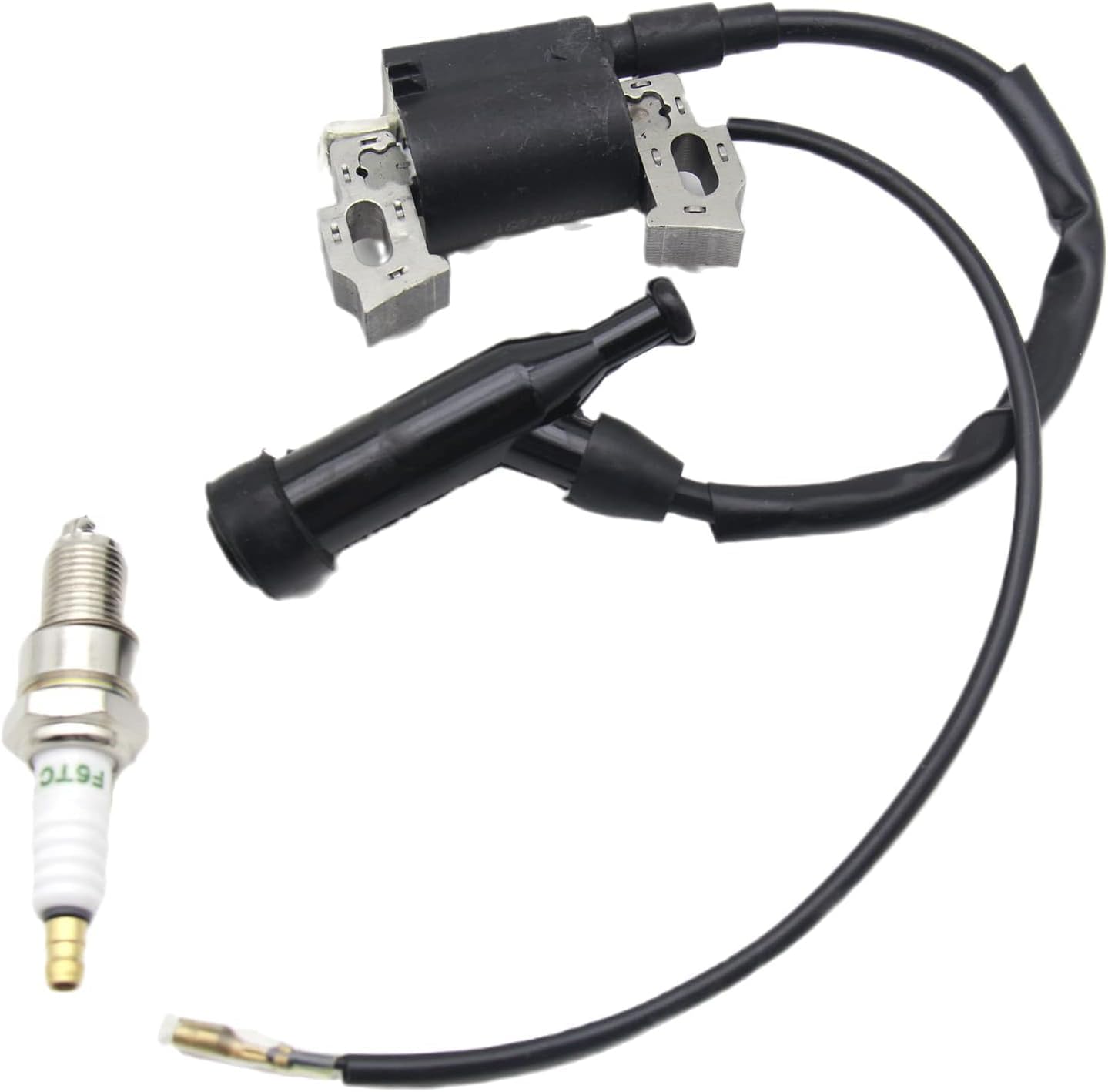 Spark Plug Coil Compatible with Gx160 Gx200 Gx140 Gx110 Gx120 Engine Generator Replacement for Lawn Mower 4589693/7988801 30500-ZE1-063 30500-ZE1-033 440-105