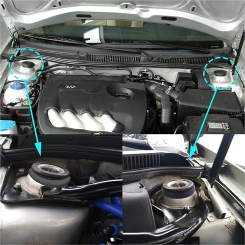 Entretoise d'amortisseur anneau de bague caoutchouc suspension VW Golf 4 Skoda - 4