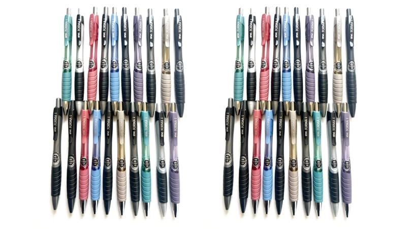 Forma Inc 1 0 mm Ball Point Retractable Pen Multi Variety Pack with 60 Black ink W gifted