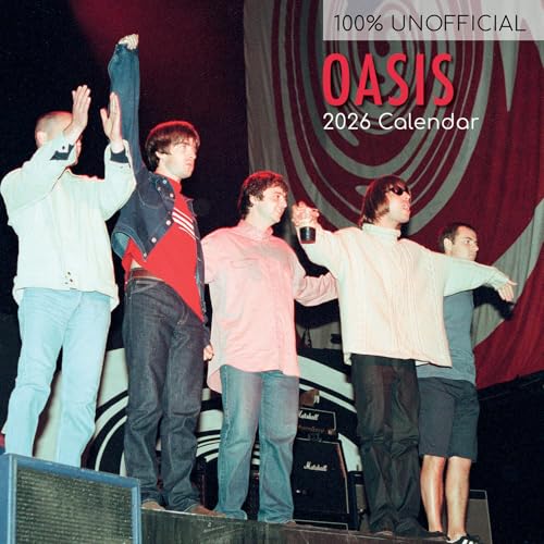 2026 Square Wall Calendar - Oasis 12 x 12 Inch Monthly View, 16-Month, Icons Theme, Includes 180 Reminder Stickers