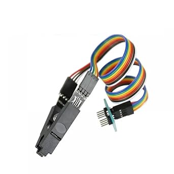SOIC8 SOP8 Test Clip For EEPROM 93CXX 25CXX 24CXX In-Circuit Programming With USB Programmers TL866CS TL866A EZP2010 Auto Tool