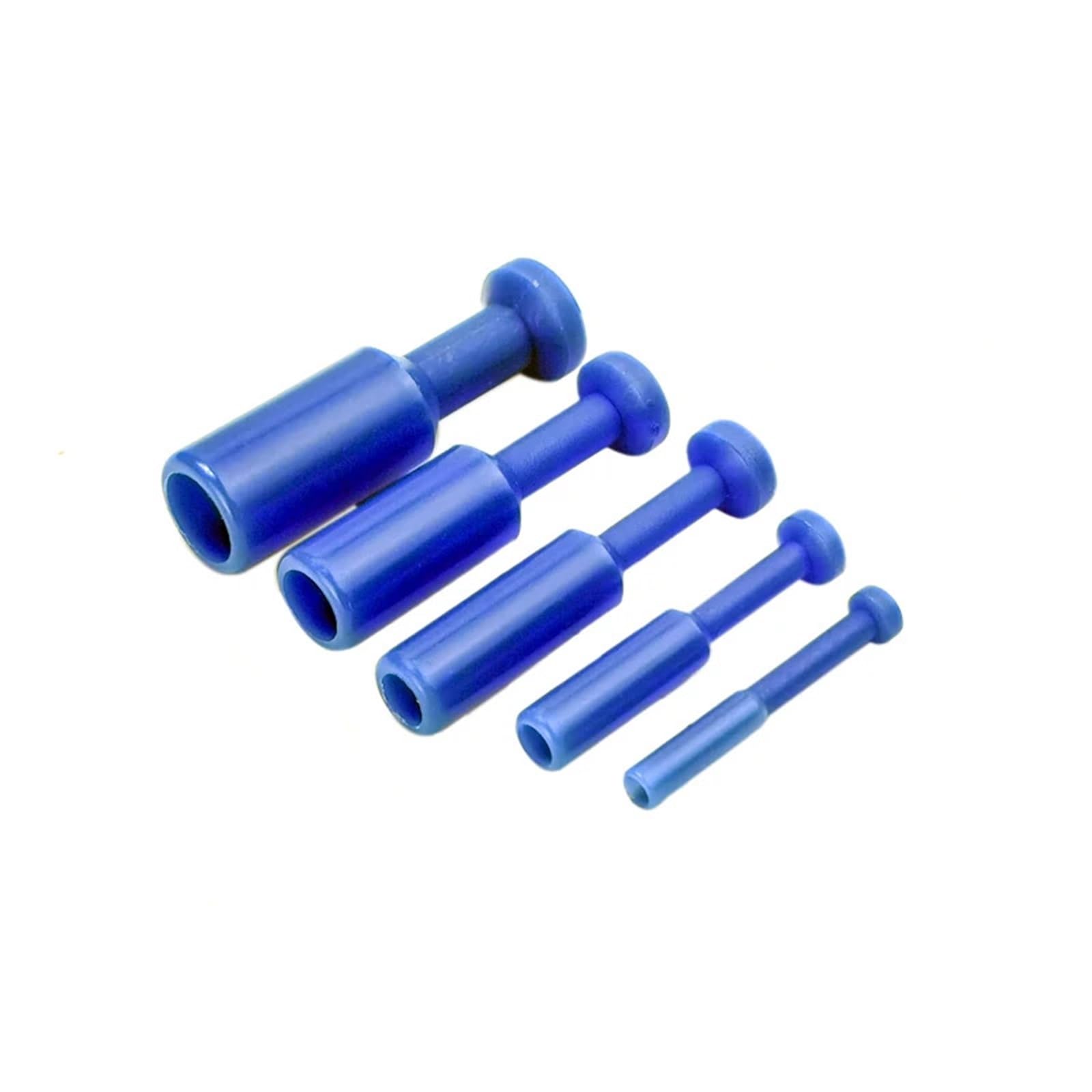 10Pcs Blue Nylon Pneumatic Blanking Hose Tube Push Fit Connector Air Line PP4 PP6 PP8 PP10 PP12(PP12)