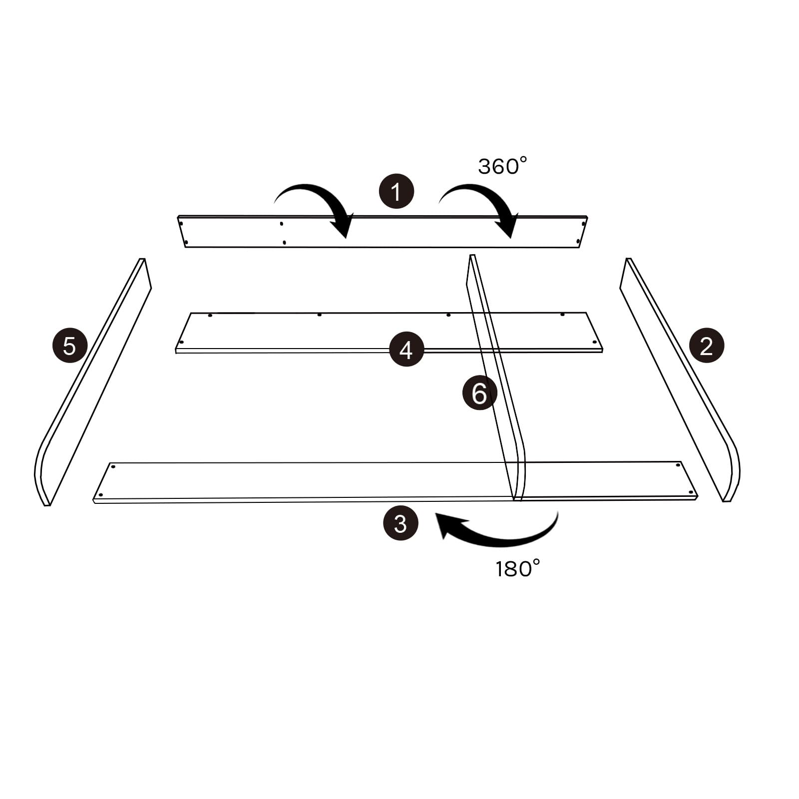 WOLTU Plan à Langer pour Commode, Table à Langer Accessoires, avec Cloison de Séparation, 80x8,5x74,5 cm, Fixation Sécuritaire, en MDF, Blanc