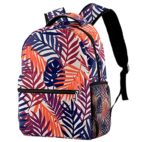 Sac à dos école primaire imprimé tropical pour les journées de classe et sorties