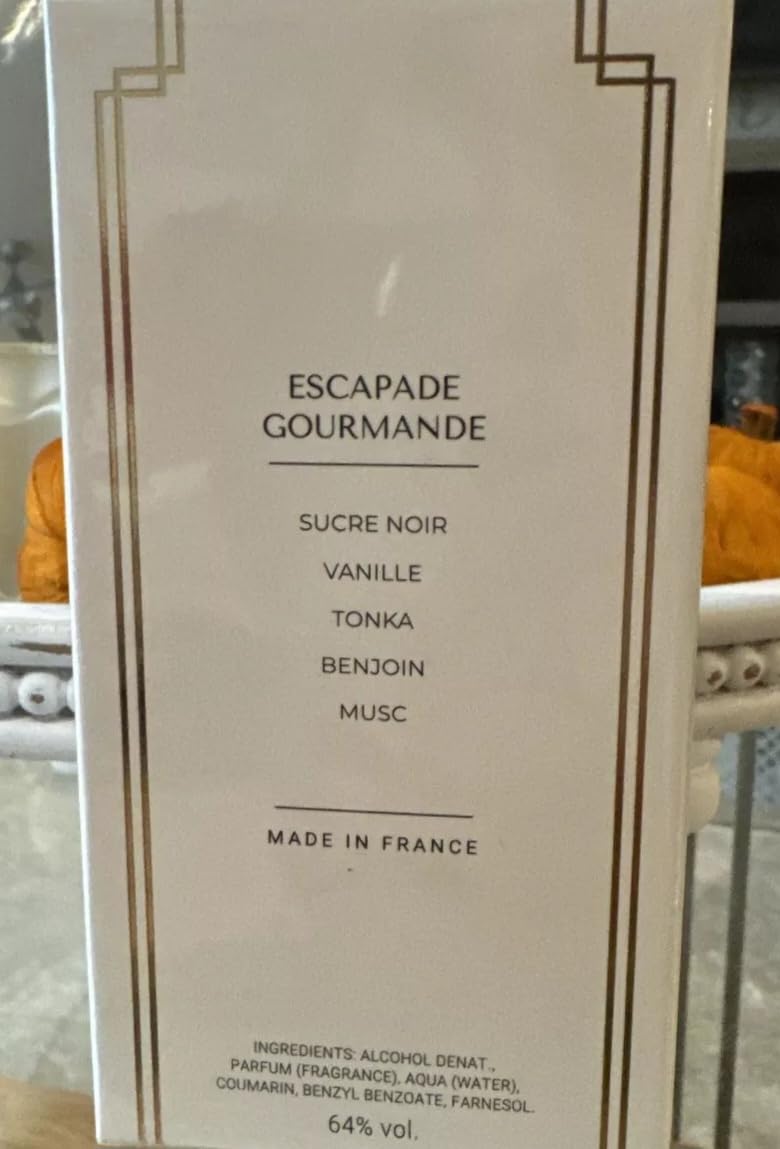 Amazon.com : Escapade Gourmande Extrait de Parfum, 3.4 fl oz