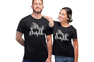Personalized Mr and Mrs Couple Matching Shirts