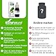 Ginkgo Biloba Natürlicher Extrakt 50ml – Unterstützt Gedächtnis, Konzentration und Durchblutung – Bessere Aufnahme als Gingko Biloba Kapseln - Soria Natural
