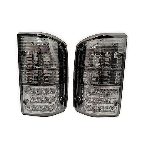 Feu arrière de voiture pour Nissan Patrol GQ Y60 GR 1987-1997 | 2 pièces phares stop look noir