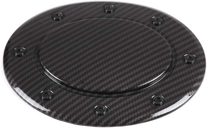 Exterior Fuel Tank Cover Gas Lid Cap Accessories ABS Compatible with Subaru BRZ & Toyota 86 2012-2020,Fuel Filler Door Gas Tank Cap Cover in Carbon Fiber Pattern