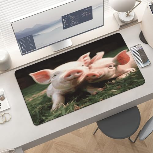 Smiling Desk Pad con base de goma grande y resistente miniatura 6